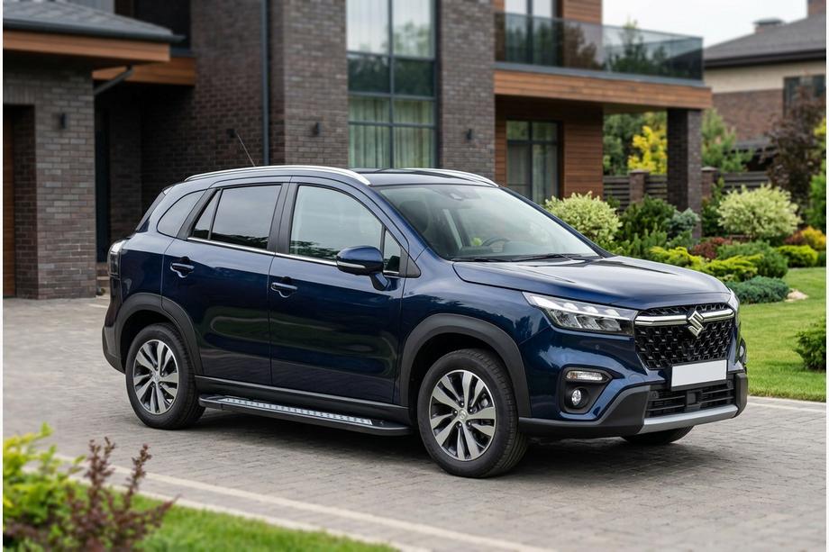 Suzuki SX4 S-Cross 2021– Zijtreden Vision New Black (2 stuks, aluminium) Image