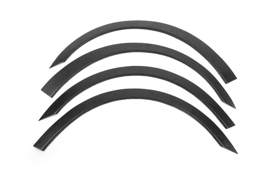 Mercedes ML W164 2005–2011 Wielkastverbreders (set van 4, zwart, ABS-kunststof) Foto 4