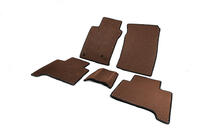 Toyota Land Cruiser Prado 120 2002–2009 EVA automatten voor interieur (2 rijen, baksteenrood) foto 4