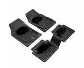 Universele rubberen vloermatten voor het interieur (set van 4 stuks, PUFI BUBBLE HB PLUS, zwart) foto 1