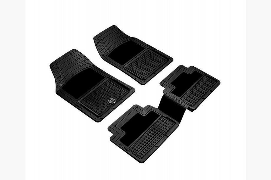 Universele rubberen automatten voor het interieur (set van 4, PUFI CLASSIC HB PLUS, zwart) Image