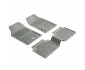 Universele rubber vloermatten voor het interieur (4 stuks, PUFI CLASSIC HB, grijs) foto 1