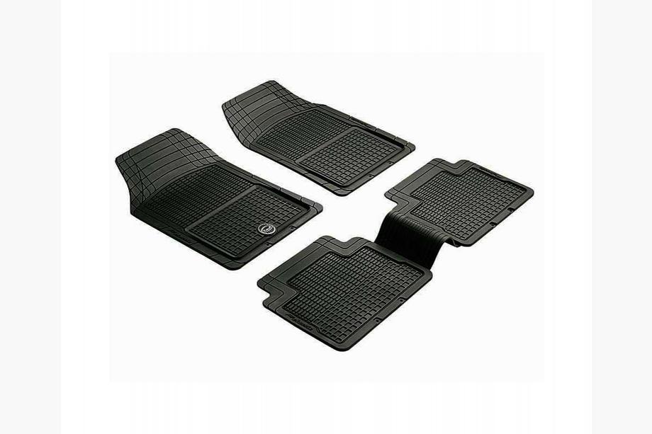 Universele rubberen automatten voor het interieur (4 stuks, PUFI CLASSIC HB, zwart) Image
