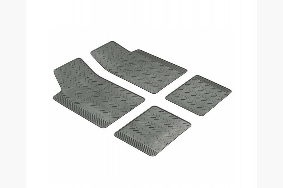 Universele rubberen automatten voor interieur (set van 4, PUFI Limit, zwart) Image