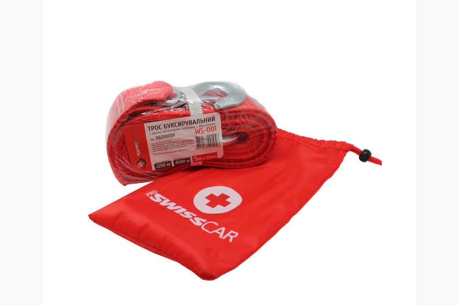 Sleepkabel 4,5 ton 5 m WS-001 PROSWISSCAR Image