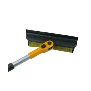 Watertrekker met TPR-rubber blad en spons, telescopische steel 50-70 cm SAPFIRE foto 3
