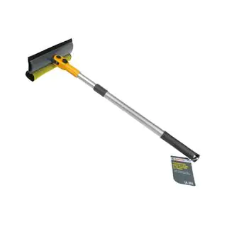 Watertrekker met TPR-rubber blad en spons, telescopische steel 50-70 cm SAPFIRE foto 1