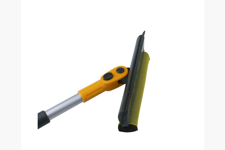 Watertrekker met TPR-rubber blad en spons, telescopische steel 50-70 cm SAPFIRE Foto 5