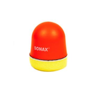 Sonax applicator met spons voor het aanbrengen van polijstmiddelen en wax foto 2