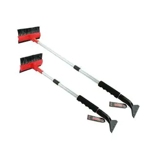 Sneeuwborstel met ijskrabber en telescopische aluminium steel 65-95 cm SF-21 SAPFIRE foto 1
