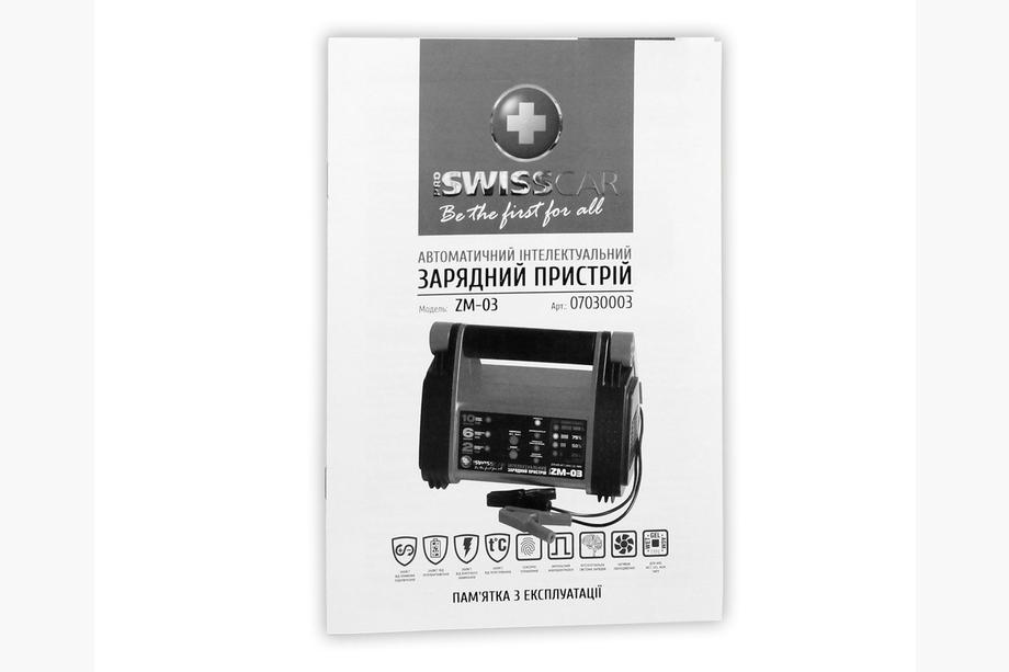 Automatische intelligente acculader ZM-03 PROSWISSCAR Foto 3