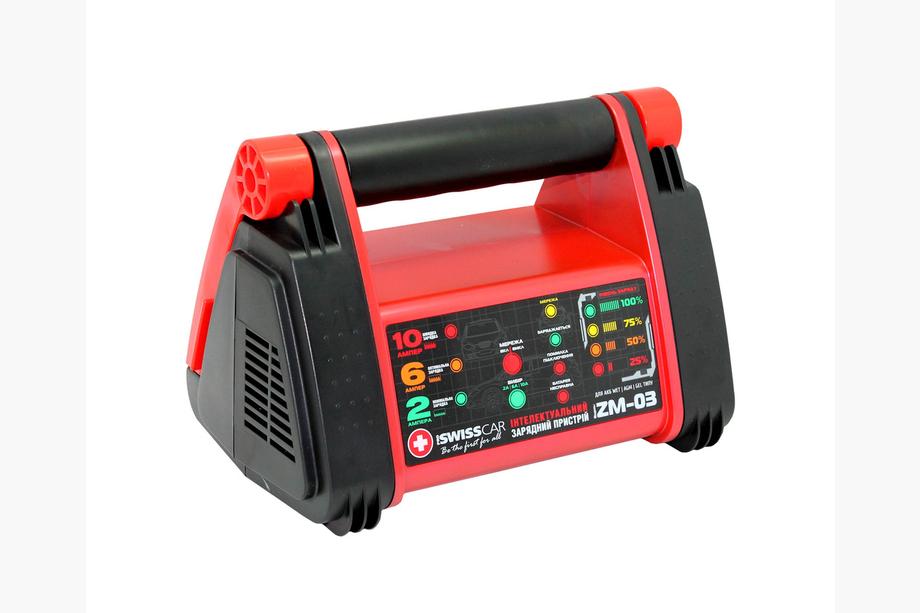 Automatische intelligente acculader ZM-03 PROSWISSCAR Foto 4