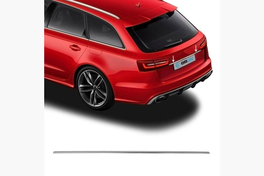 Audi A4 B7 2004–2008 RVS sierlijst achterklep Image