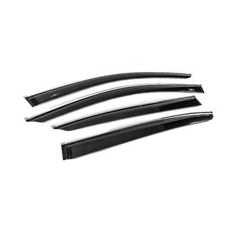 SD raamwindschermen met chromen sierlijst voor USA (4 stuks, HIC) Honda Accord IX 2013–2017 foto 3