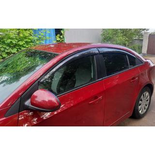 Raamwindschermen SD (4 stuks, Sunplex) Chevrolet Cruze 2009–2015 foto 1