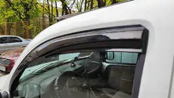 Fiat Doblo I 2001–2005 Raamwindschermen (set van 2, Sunplex Sport) foto 2