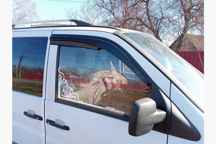 Mercedes Vito W638 1996–2003 Raamwindschermen (set van 2, Sunplex Sport) Foto 1