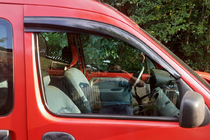 Renault Kangoo 1998–2008 Raamwindschermen (set van 2, Sunplex Sport) foto 6