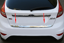 Ford Fiesta 2008–2017 RVS kofferbakrand Carmos - Turks staal foto 3