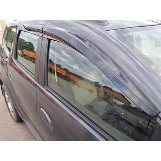Raamdeflectoren (4 stuks, Sunplex Sport) Dacia Duster 2008–2018 foto 4