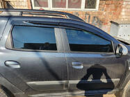 Renault Duster 2018–2024 Raamdeflectoren (4 stuks, Sunplex Sport) foto 5