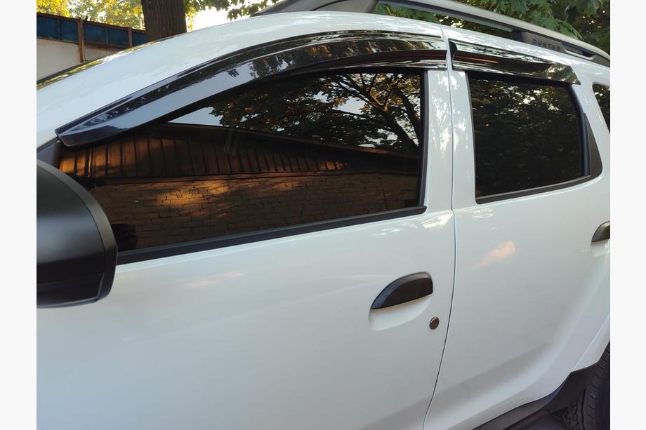 Renault Duster 2018–2024 Raamdeflectoren (4 stuks, Sunplex Sport) Image
