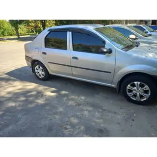 Raamdeflectoren (4 stuks, Sunplex Sport) Dacia Logan I 2008–2012 foto 3