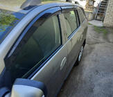 Dacia Logan MCV 2013–2020 Raamdeflectoren (4 stuks, Sunplex Sport) foto 1
