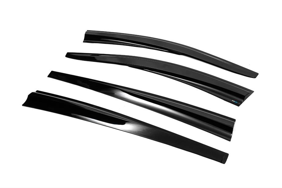 Renault Sandero 2013–2022 Raamdeflectoren (4 stuks, Sunplex Sport) Foto 8