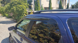 Fiat Palio 1996–2011 Raamdeflectoren (4 stuks, Sunplex Sport) foto 4