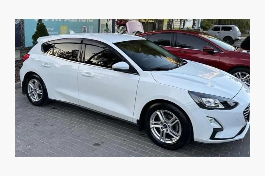 Ford Focus IV 2018– Raamloze winddeflectoren HB/SD (4 stuks, Sunplex Sport) Image