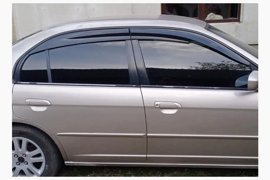 Honda Civic Sedan VII 2001–2006 Raamdeflectoren (4 stuks, Sunplex Sport) Foto 1