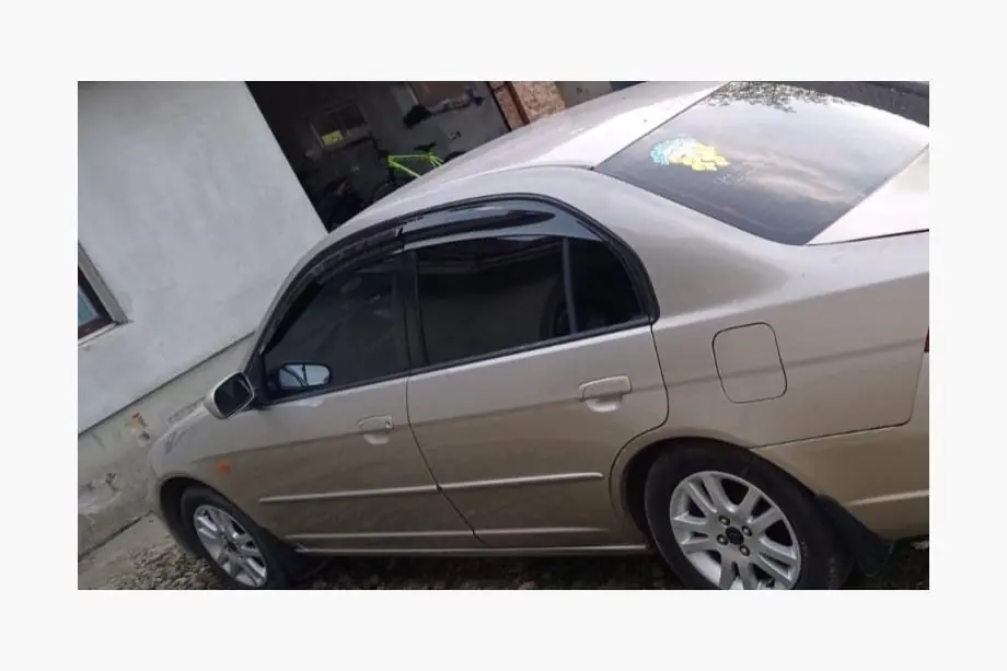 Honda Civic Sedan VII 2001–2006 Raamdeflectoren (4 stuks, Sunplex Sport) Foto 7