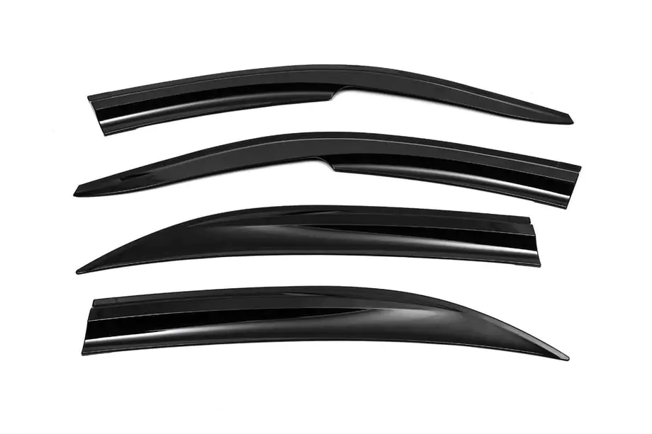 Honda Civic Sedan VII 2001–2006 Raamdeflectoren (4 stuks, Sunplex Sport) Foto 4