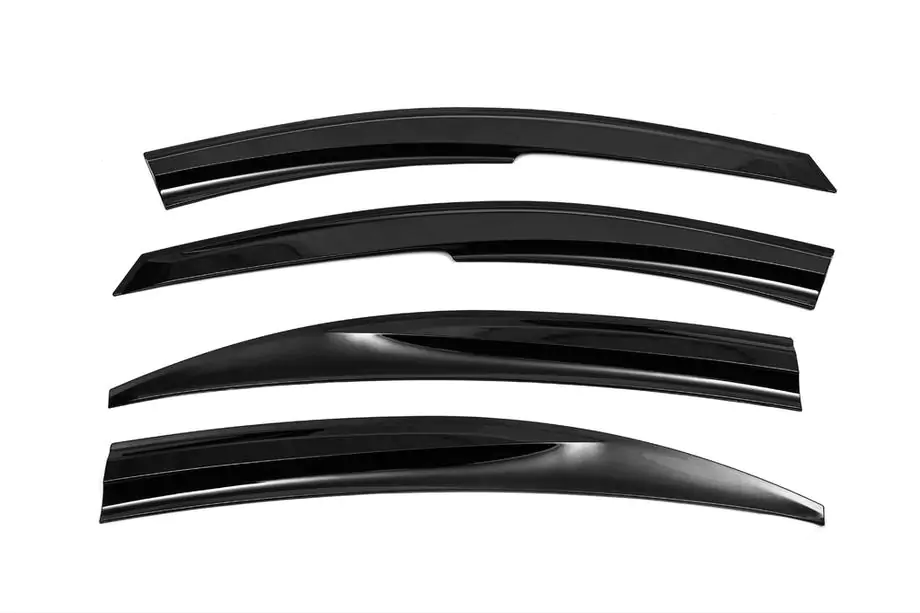 Hyundai Accent 2006–2010 Raamdeflectoren (4 stuks, Sunplex Sport) Foto 8