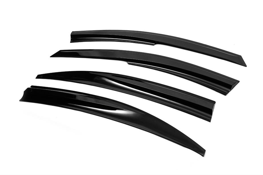 Hyundai Accent 2006–2010 Raamdeflectoren (4 stuks, Sunplex Sport) Foto 9