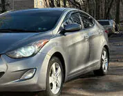 Hyundai Elantra (MD/UD) 2011–2015 Raamdeflectoren (4 stuks, Sunplex Sport) foto 1