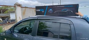 Hyundai Getz 2002– Raamdeflectoren (4 stuks, Sunplex Sport) foto 7