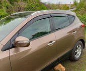 Hyundai IX-35 2010–2015 Raamdeflectoren (4 stuks, Sunplex Sport) foto 1