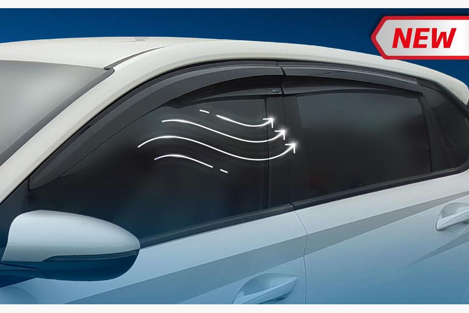 Hyundai I-20 2020– Raamdeflectoren (4 stuks, Sunplex Sport) Image