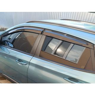 Raamdeflectoren (4 stuks, Sunplex Sport) Hyundai Kona 2017–2023 foto 2