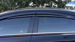 Hyundai Sonata YF 2010–2014 Raamdeflectoren (4 stuks, Sunplex Sport) foto 7