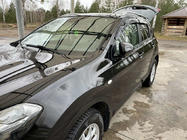 Nissan Qashqai 2007–2010 Raamdeflectoren (4 stuks, Sunplex Sport) foto 5