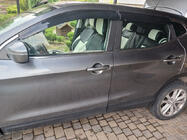 Nissan Qashqai 2014–2021 Raamdeflectoren (4 stuks, Sunplex Sport) foto 1
