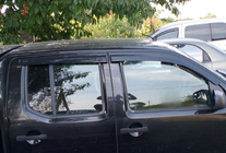 Nissan NP300 1999–2015 Raamdeflectoren (4 stuks, Sunplex Sport) foto 3