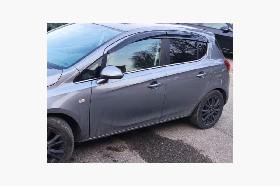 Opel Corsa E 2015–2019 Raamdeflectoren (4 stuks, Sunplex Sport) Image