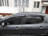 Peugeot 308 2007–2013 Raamwindschermen HB (set 4 stuks, Sunplex Sport) foto 2