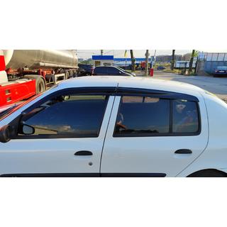 Raamdeflectoren (4 stuks, Sunplex Sport) Renault Symbol 1999–2008 foto 1