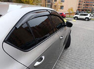 Skoda Octavia III A7 2013–2019 Raamwindschermen LiftBack (4 stuks, Sunplex Sport) foto 4