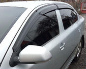 Skoda Octavia III A7 2013–2019 Raamwindschermen LiftBack (4 stuks, Sunplex Sport) foto 5